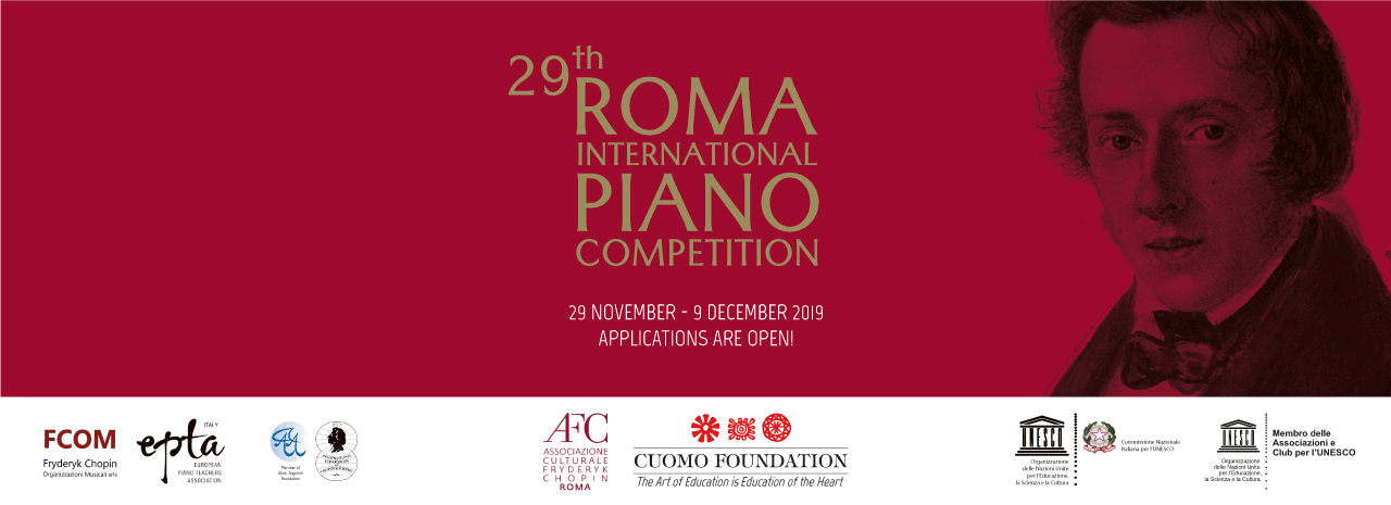 29th ROMA international Piano Competition